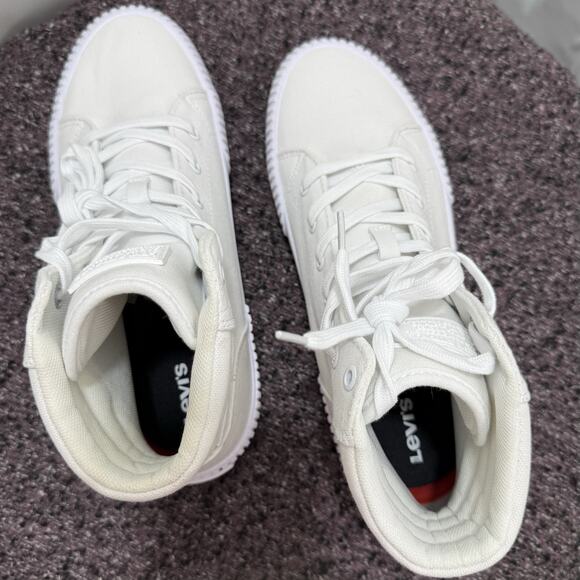 Levi's Womens Canvas Hightop Fashion Sneaker Shoe Size 9 - Picture 9 of 12